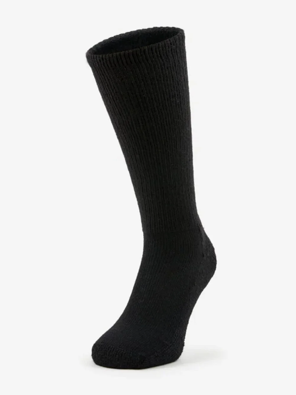 NWT Thorlo Moderate Cushion Over-Calf Anti-Fatigue Military Socks black Large